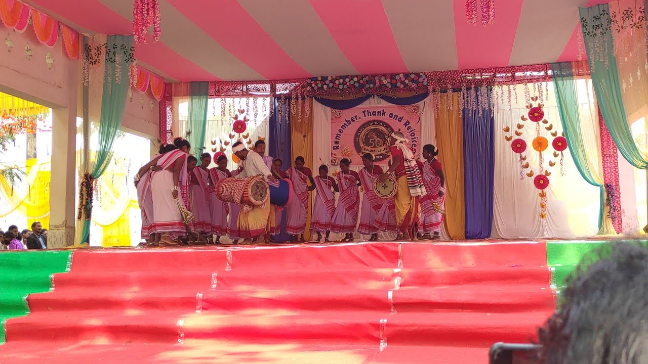 GOLDEN JUBILEE ll A beautiful cultural dance ll Kahupani Parish @happyending39