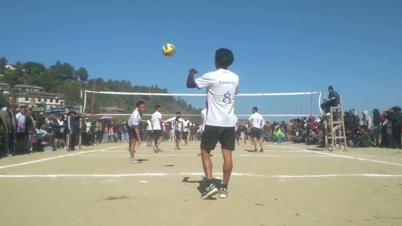 (ZASA) volleyball match Yezami vs Kawoto #vlog #minivlog 
