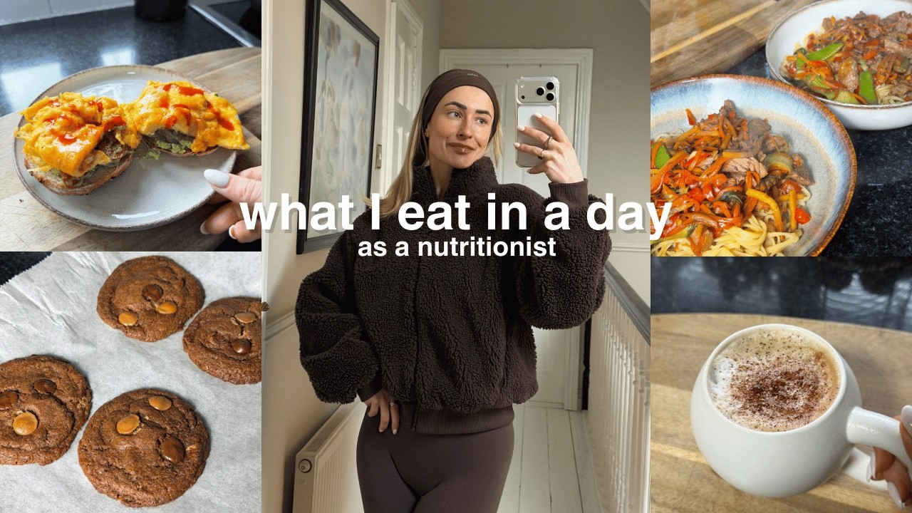 What I Eat in a Day as a Nutritionist | High protein, healthy & homemade meals ♡