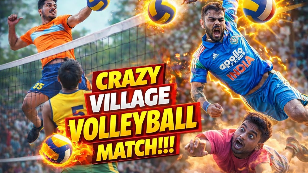 Funniest volleyball match ever😆😂