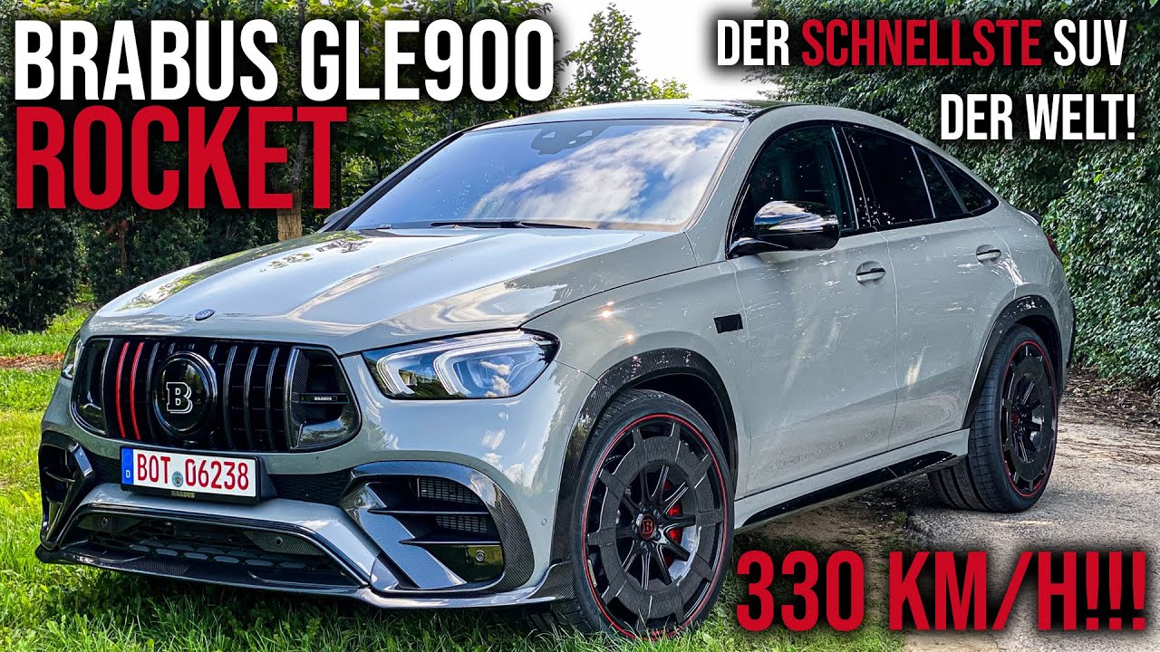 BRABUS GLE900 ROCKET | Schnellster SUV der Welt! | 330KMH!!!