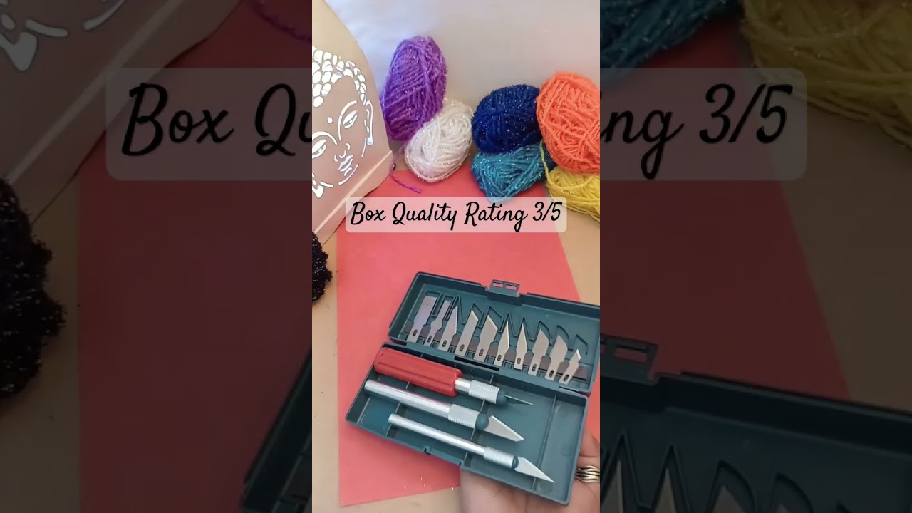 UNBOXING Precision Craft Knife Set ASMR #shorts #youtubeshorts #ytshorts #unboxing #asmrsounds