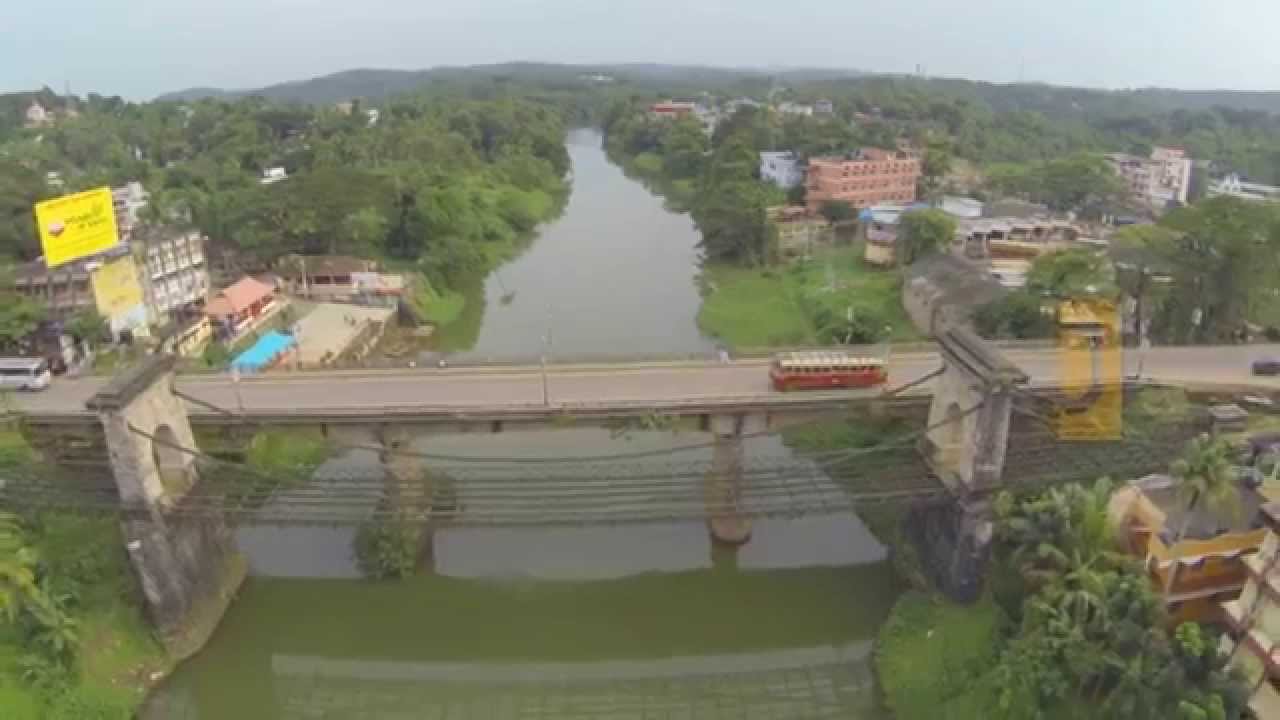 Aerial view of Punalur