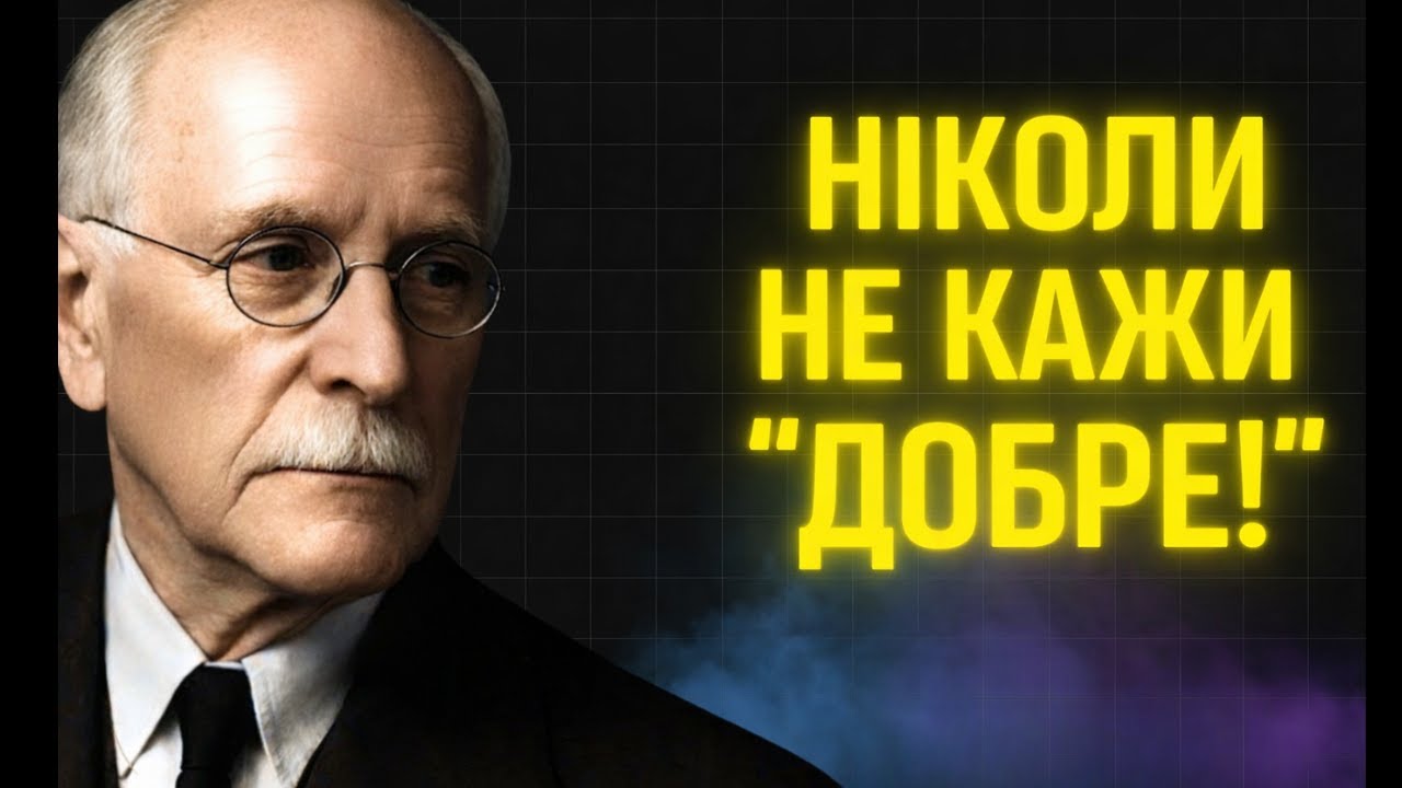Якщо вони запитають вас: «Як справи?» — НЕ КАЖІТЬ ЇМ! Ви втрачаєте свою силу | Карл Юнг