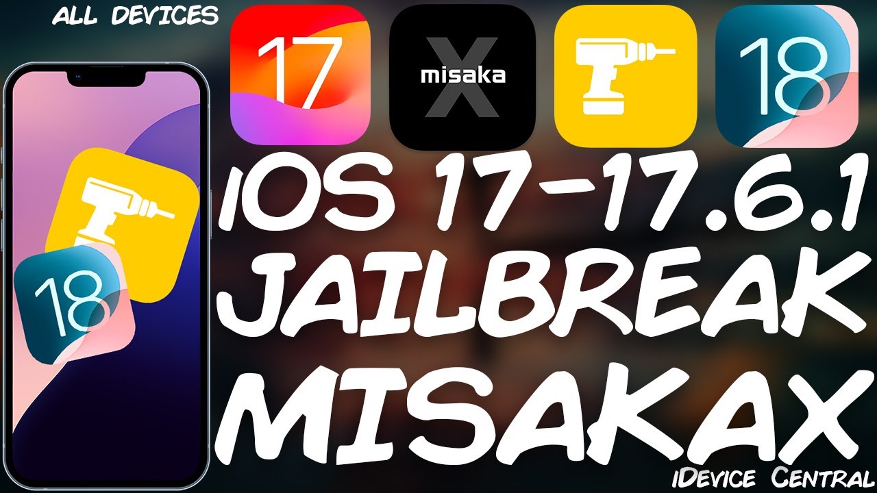 iOS 17.0 - 17.6.1 / 18 ALL DEVICES Jailbreak: MisakaX RELEASED! Enable Tweaks & Features!