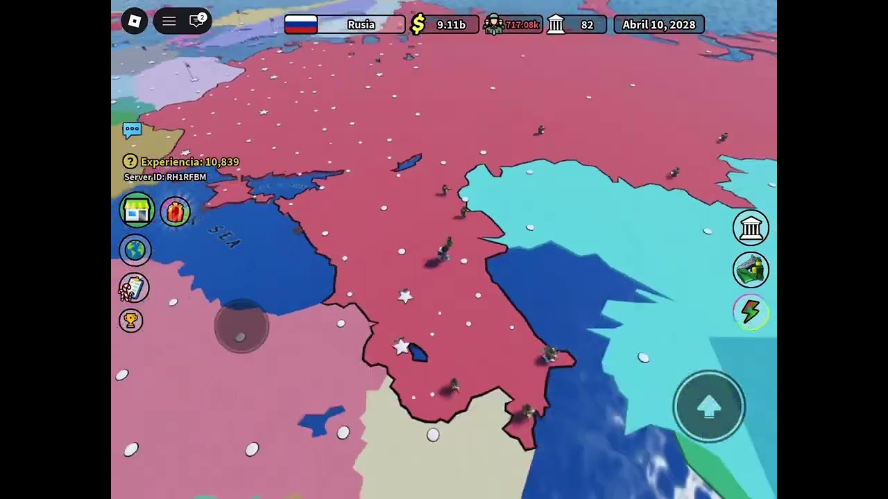 Mi primer video de control de Europa :D