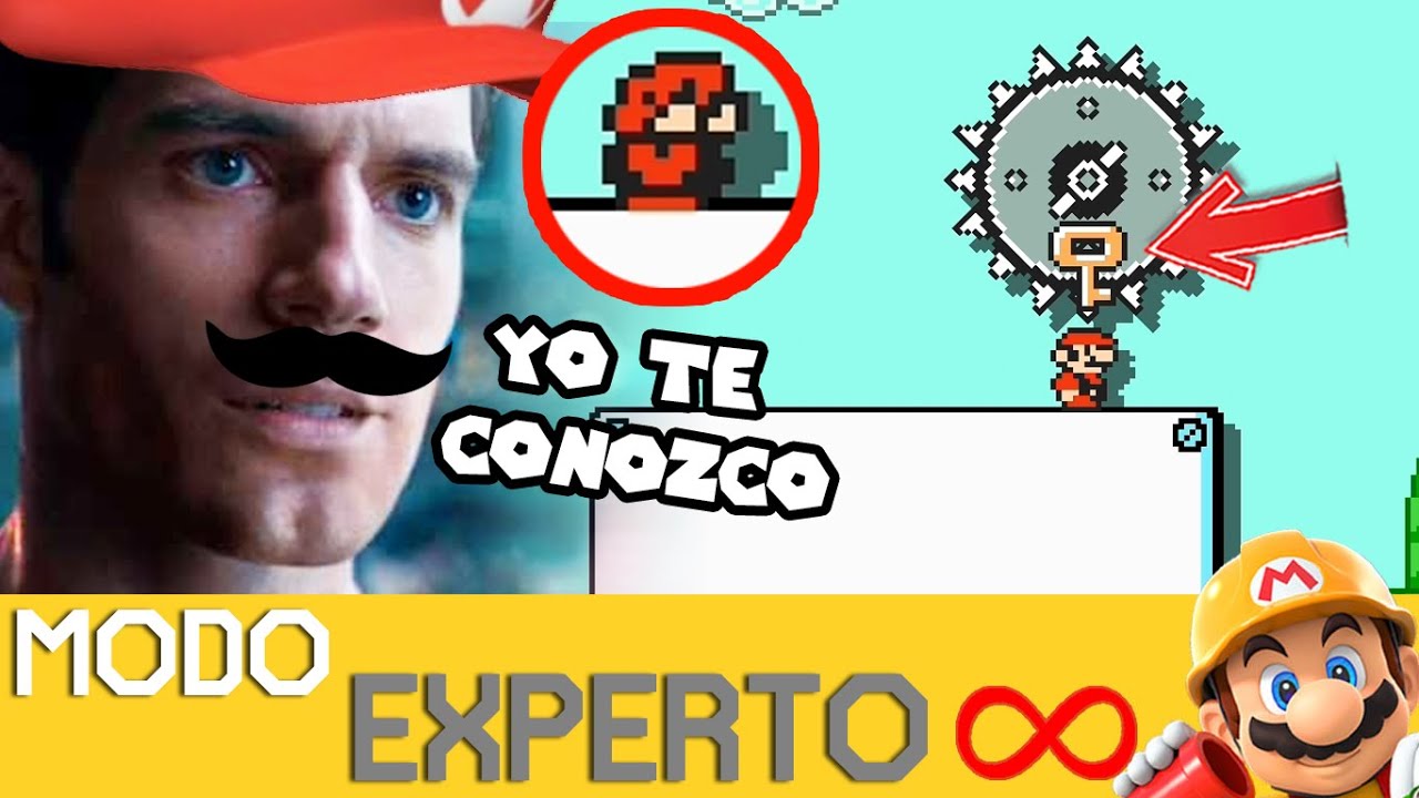 Un VIEJO TRUCO del MARIO 3 en MAKER 2 | EXPERTO INFINITO (NO SKIP) - SMM2 - ZetaSSJ