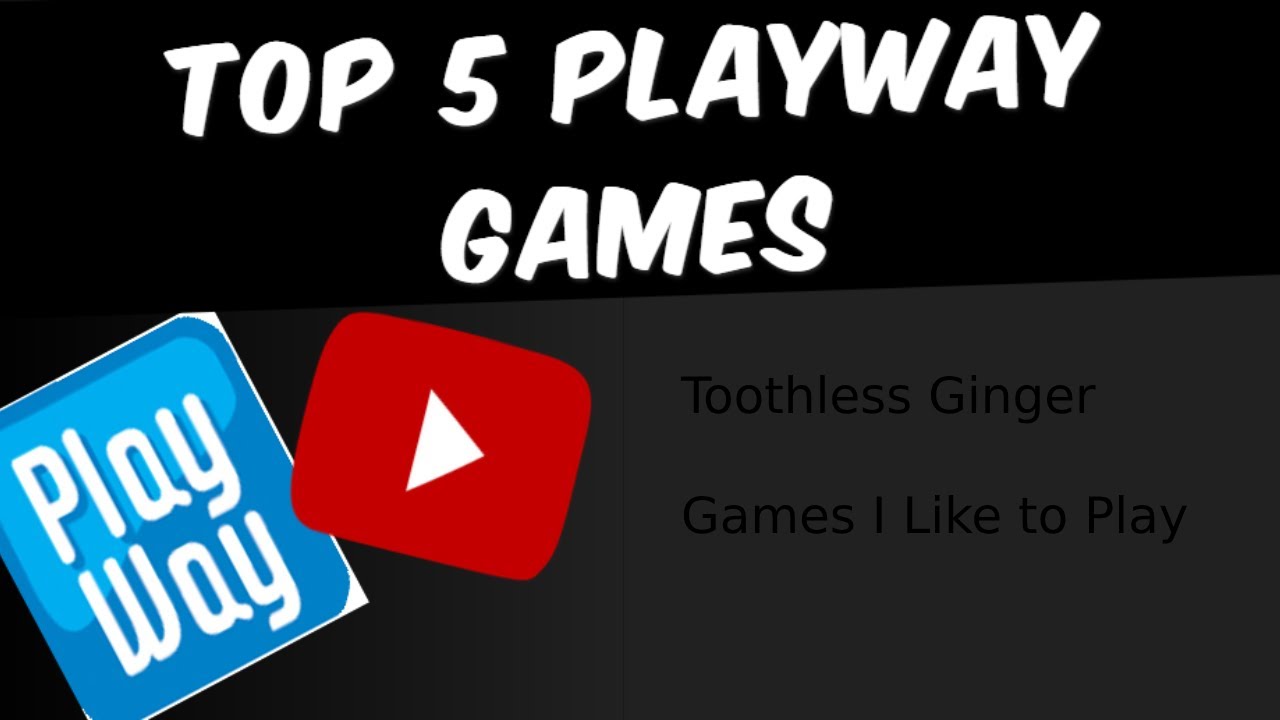 MY TOP 5 PLAYWAY GAMES!!!!!