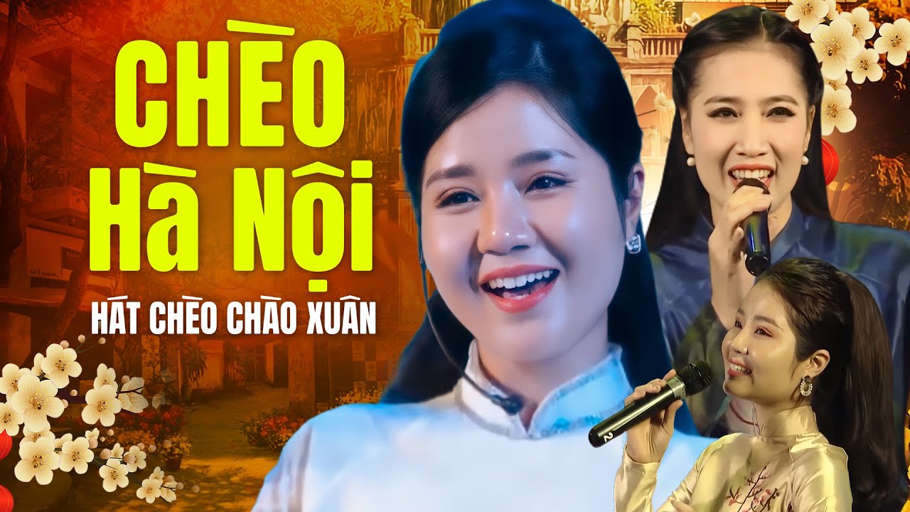 3 CÔ GÁI XINH ĐẸP HÁT CHÈO HAY NHỨC NHỐI: 