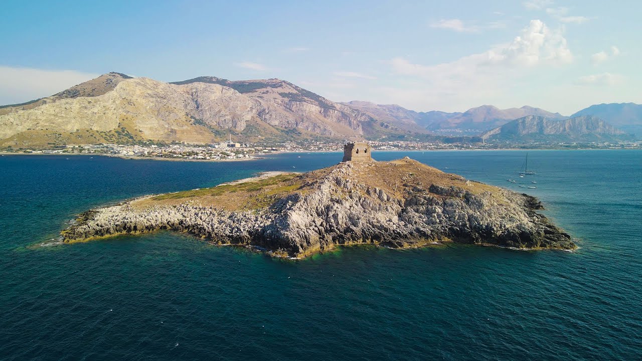 Isola delle Femmine   (by drone 4K)