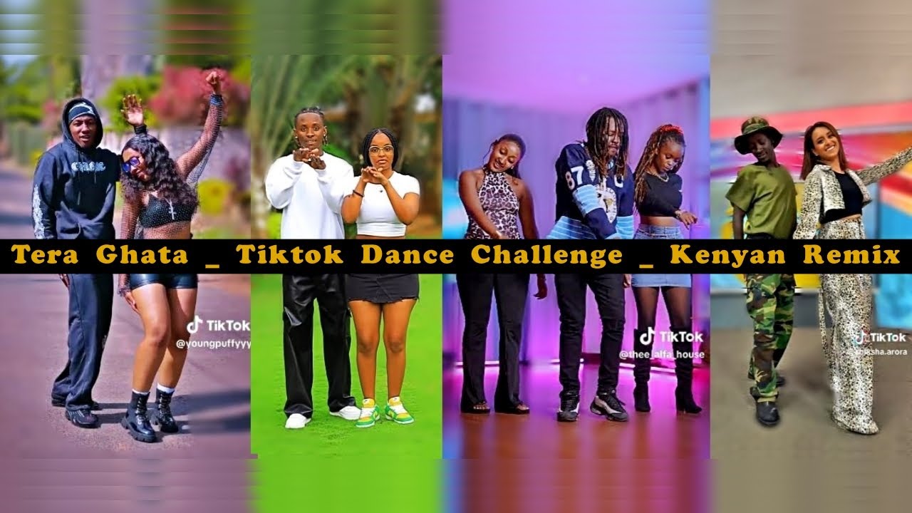 Tera Ghata _ Tiktok Dance Challenge _ Viral Kenyan Remix