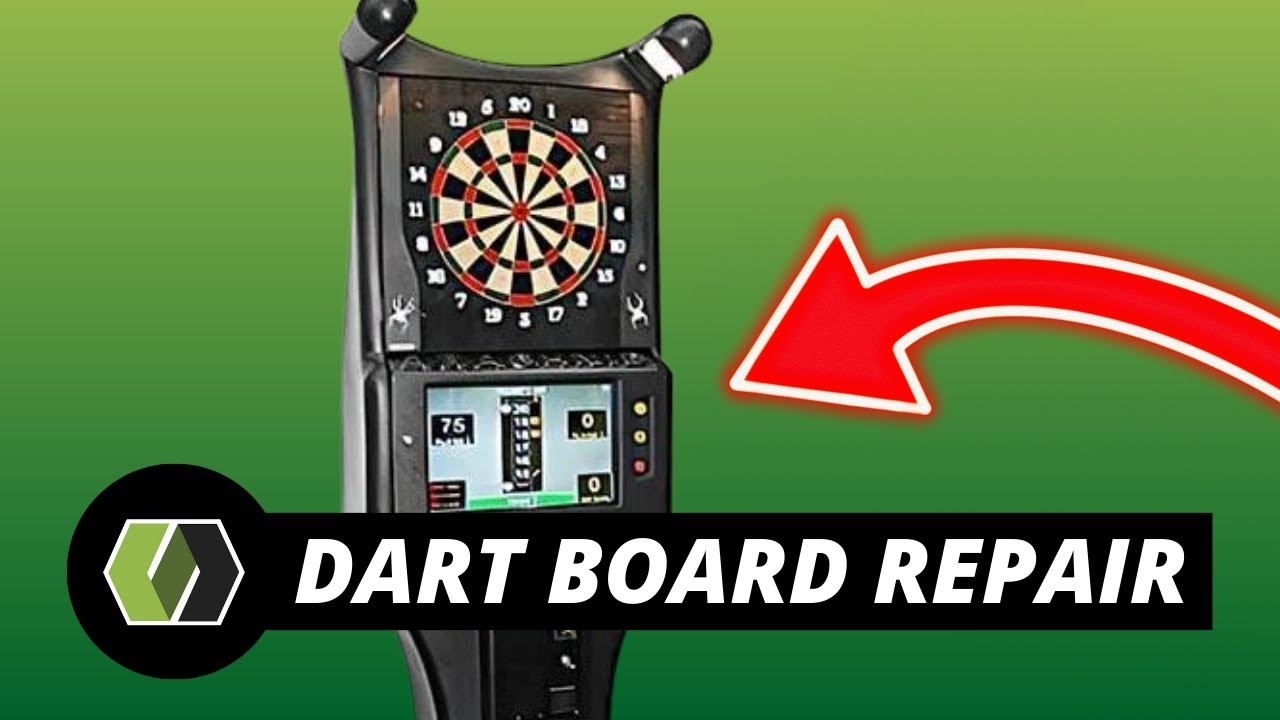 Arachnid Galaxy Dartboard Screen Not Working - Blinking Power Light - How To Fix