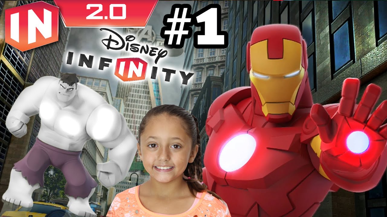 Мстители Play Set - Часть 1: Disney Бесконечность 2.0 (папа и дочь Комментарий)