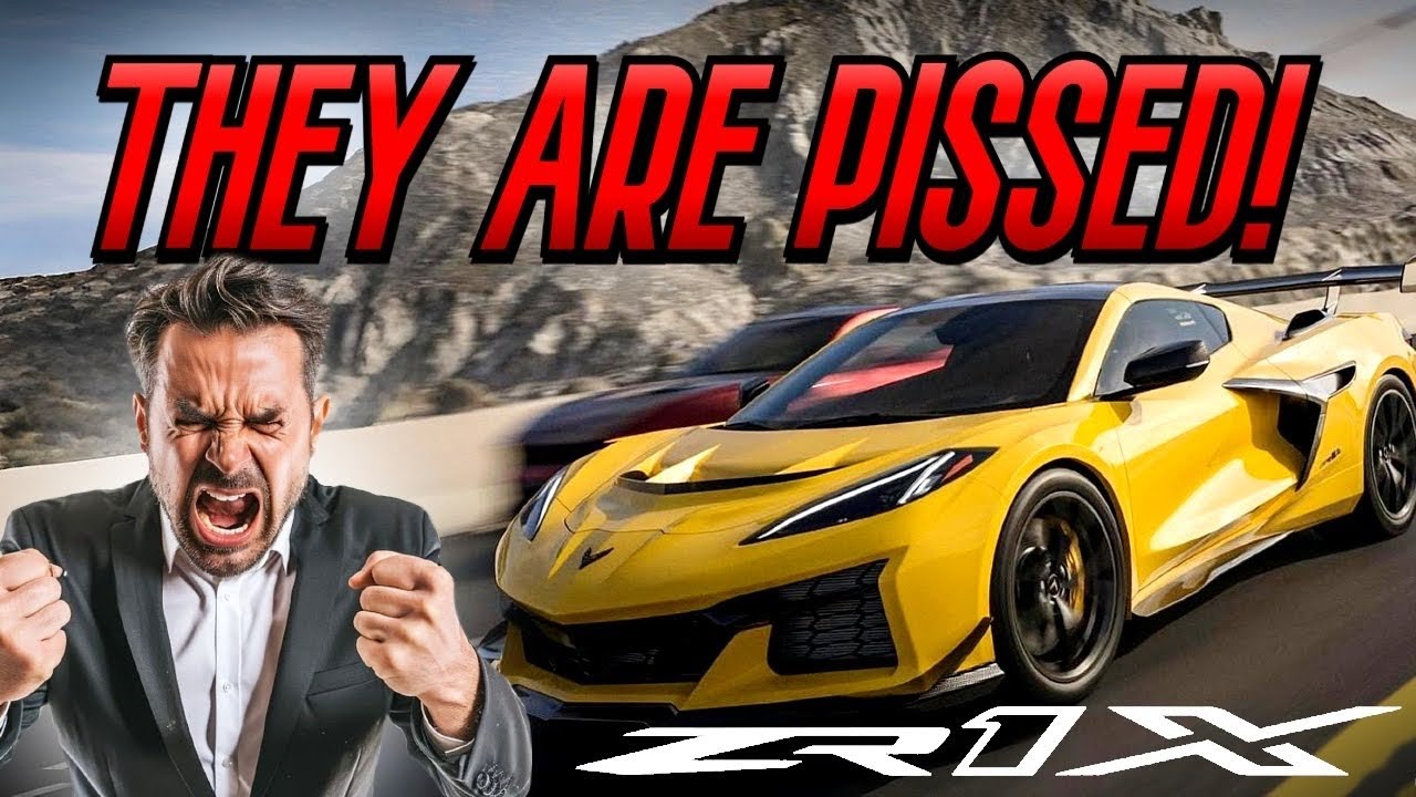 European Manufacturers Are PISSED About the New C8 ZR1X Corvette!