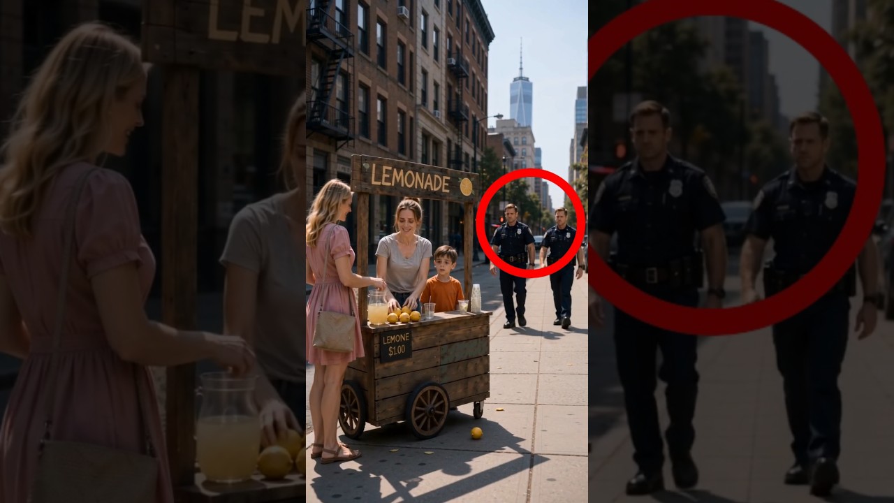 Police Officers Destroyed Their Lemonade Stand Then Gave Them an Incredible Surprise