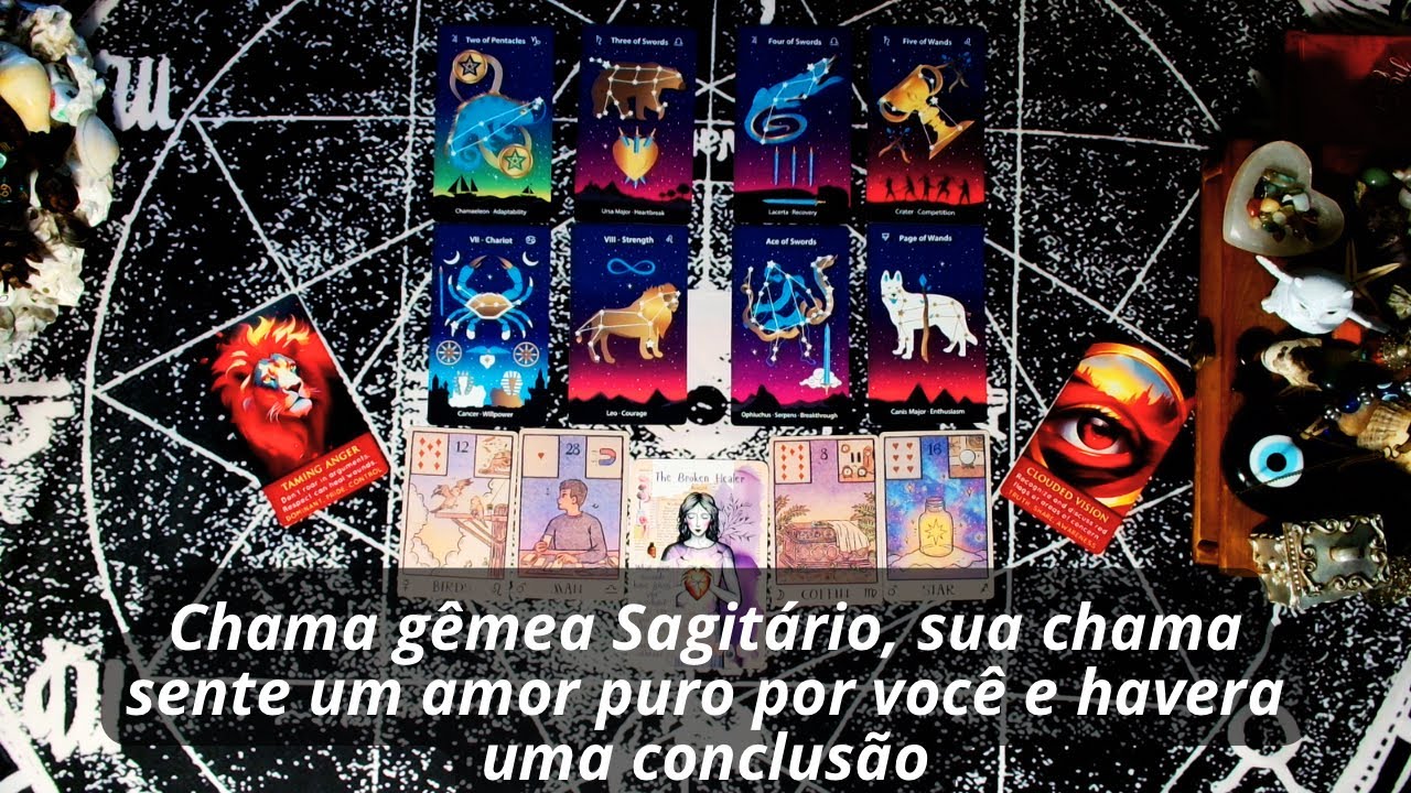 Chama gêmea Sagitário, sua chama sente um amor puro por você e havera uma conclusão