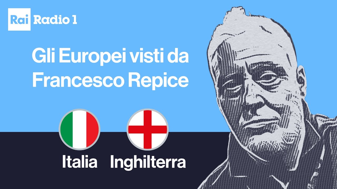 Euro 2020: Italia-Inghilterra 4-3 - Radiocronaca di Francesco Repice (highlights) - Rai Radio1