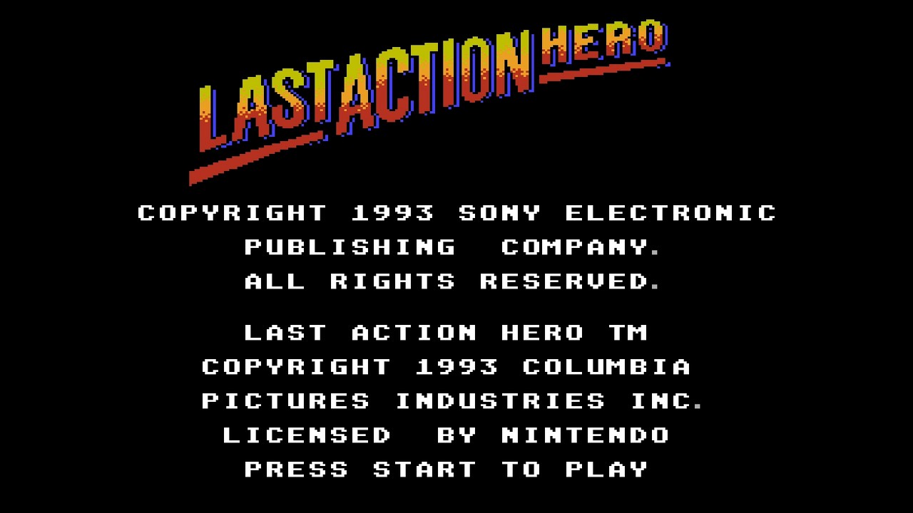 Last Action Hero (No Damage)