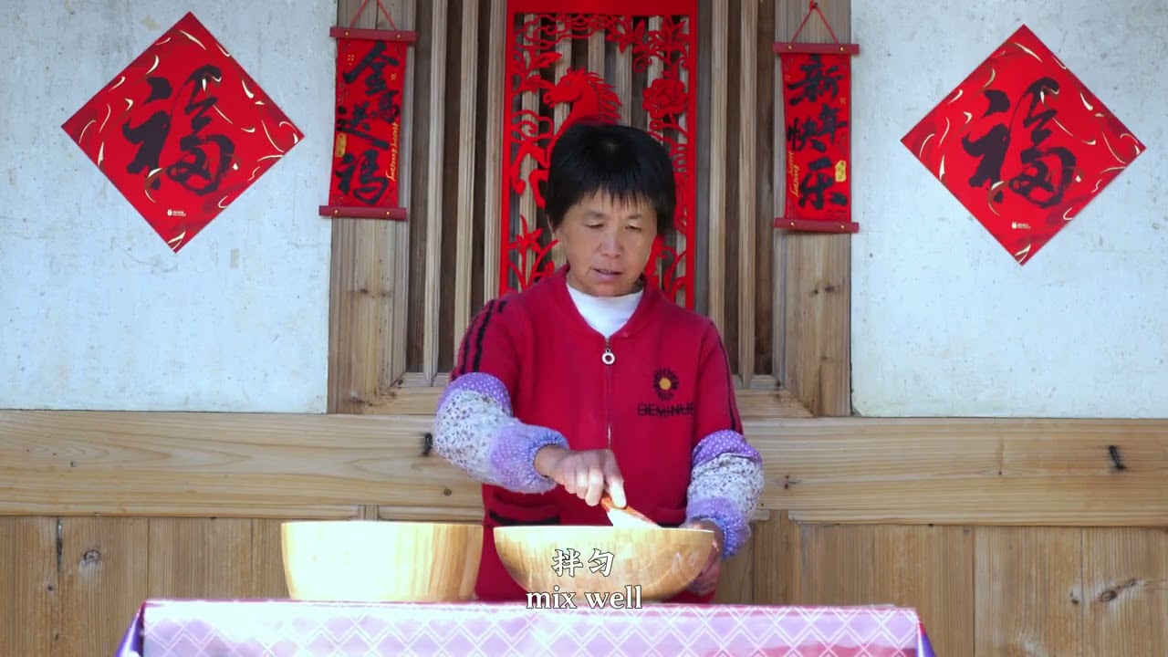 Traditional Chinese Gudao Technique: Transform 50 Jin Kudzu Root Powder into Perfect Rice