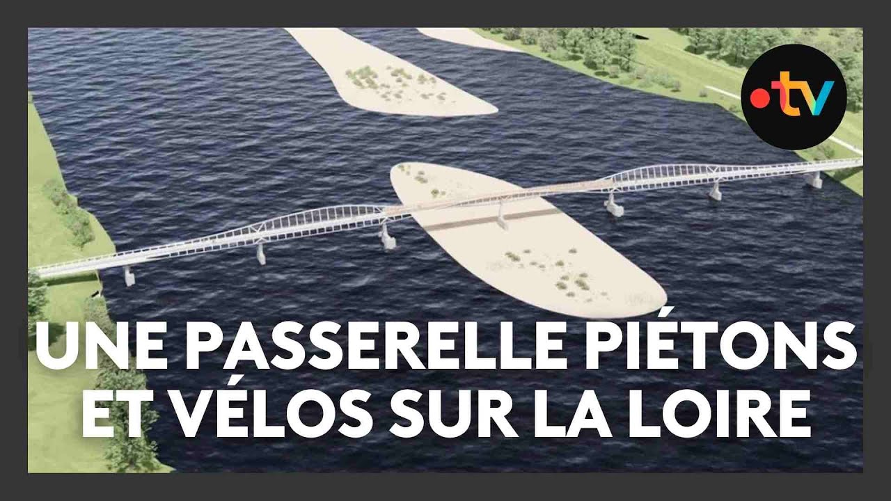 Une passerelle sur la Loire pour vélos et piétons bientôt à Blois