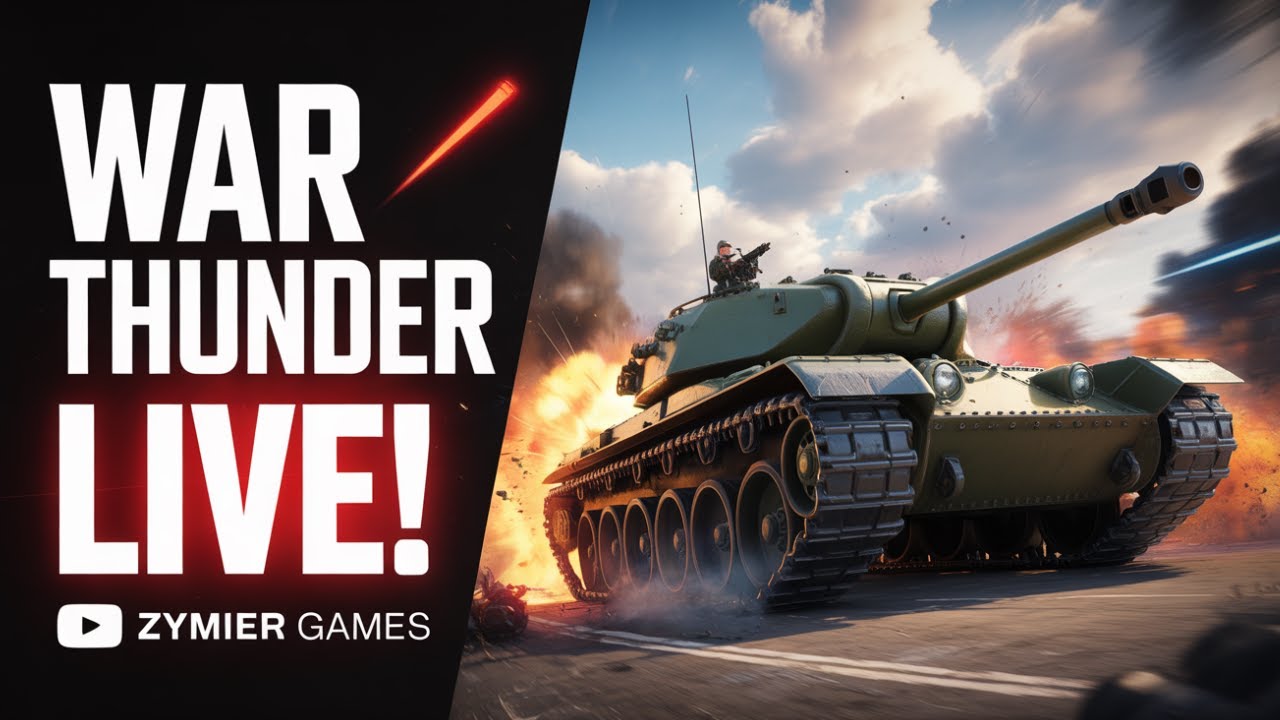 LIVE War Thunder | Brytyjska ofensywa | Bez komentarza |🎯Cel: 405 subskrypcji do końca tego tygodnia