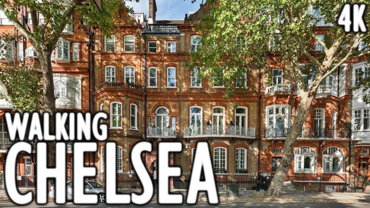 Chelsea in 4K - Expensive London - 4K UHD Walking Tours