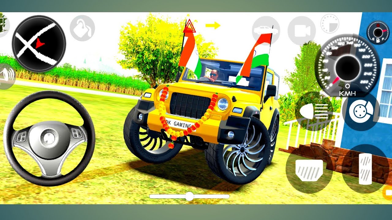 Modified Mahindra Thar Car Games: Indian Cars (Gadi Wala Game) - Car Game Android Gameplay 2026