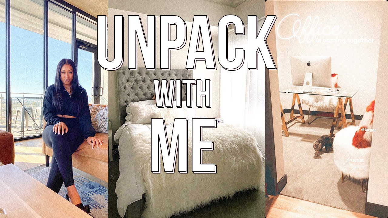 MOVE IN VLOG: Move in with me + Organizing + Unpacking + decorating my first apartment| moving vlog