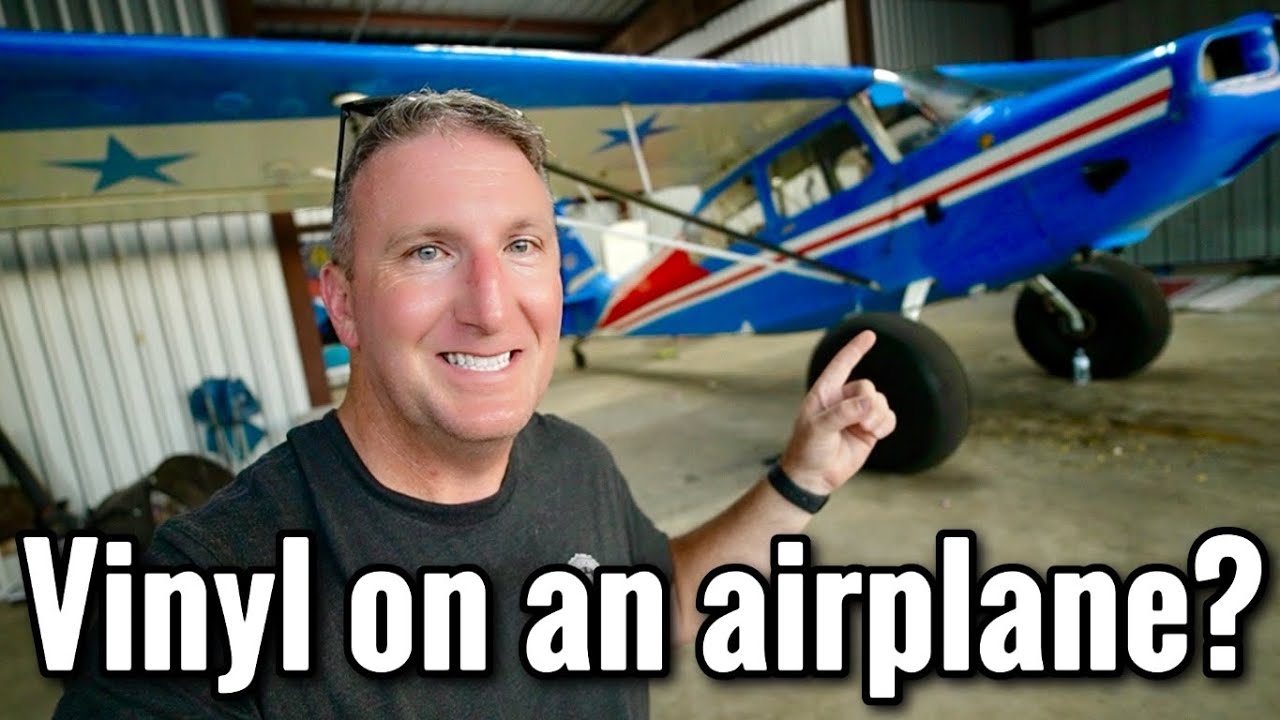 Vinyl wrap on an airplane? Citabria gets a facelift!