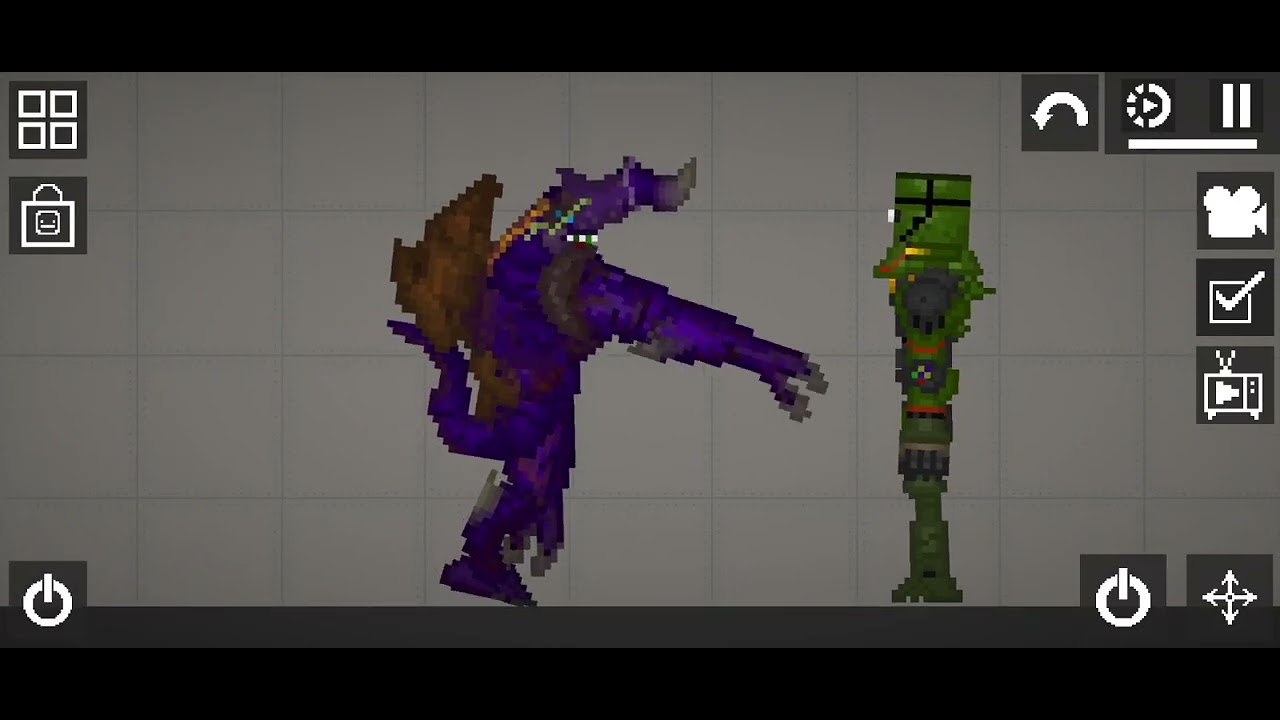 Pacific rim and Godzilla in melon playground showcase