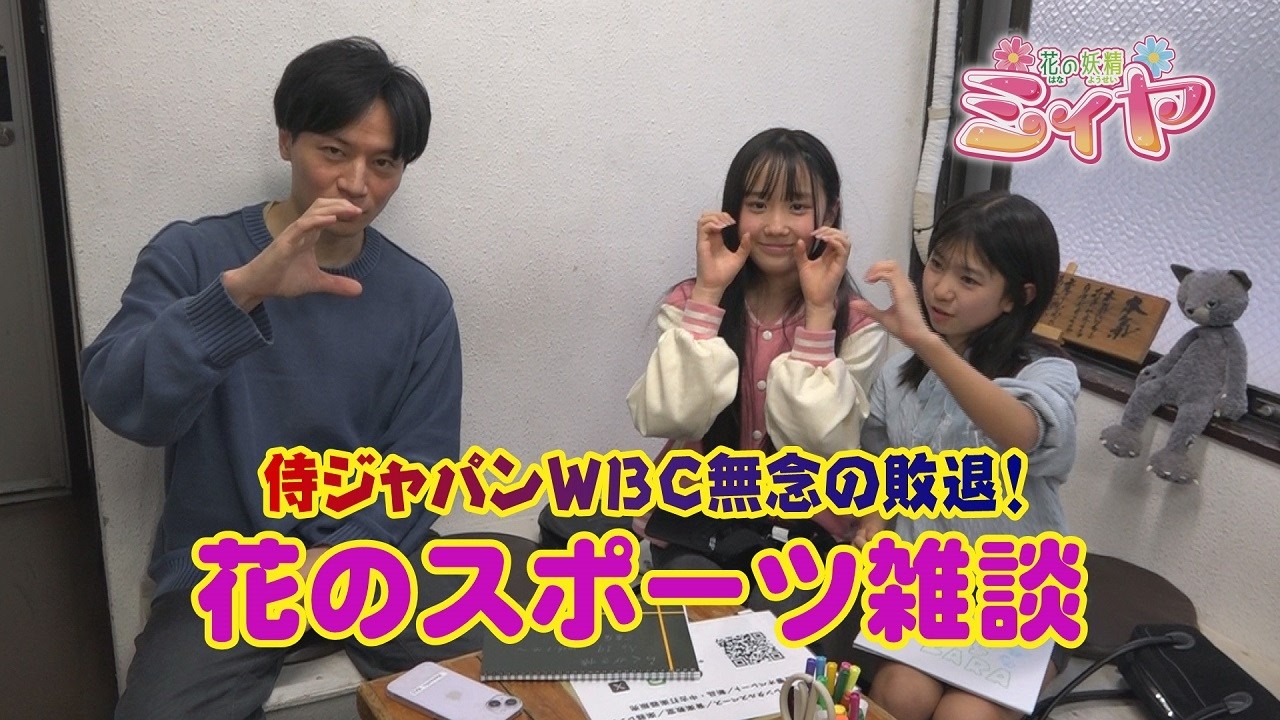 侍ジャパン無念の敗退！ ということで花の妖精たちと緊急スポーツ雑談してみました♪ スポーツに興味がない方は必見！？ですよ～