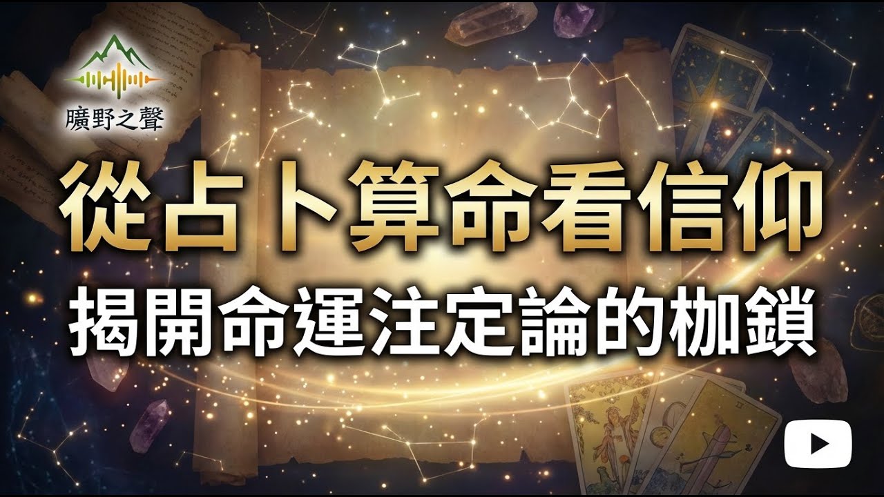 【從占卜算命看信仰】迷霧中的指南針 🧭 56年事奉經驗深度分享：揭開命運注定論的枷鎖！🕊️｜陳天森牧師【粵語】
