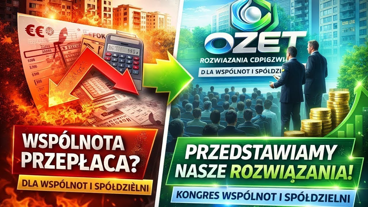 OZET Sp. z o.o. Ujawniamy jak wspólnoty mogą obniżyć koszty C.W.U. — wystąpienie na kongresie🔥