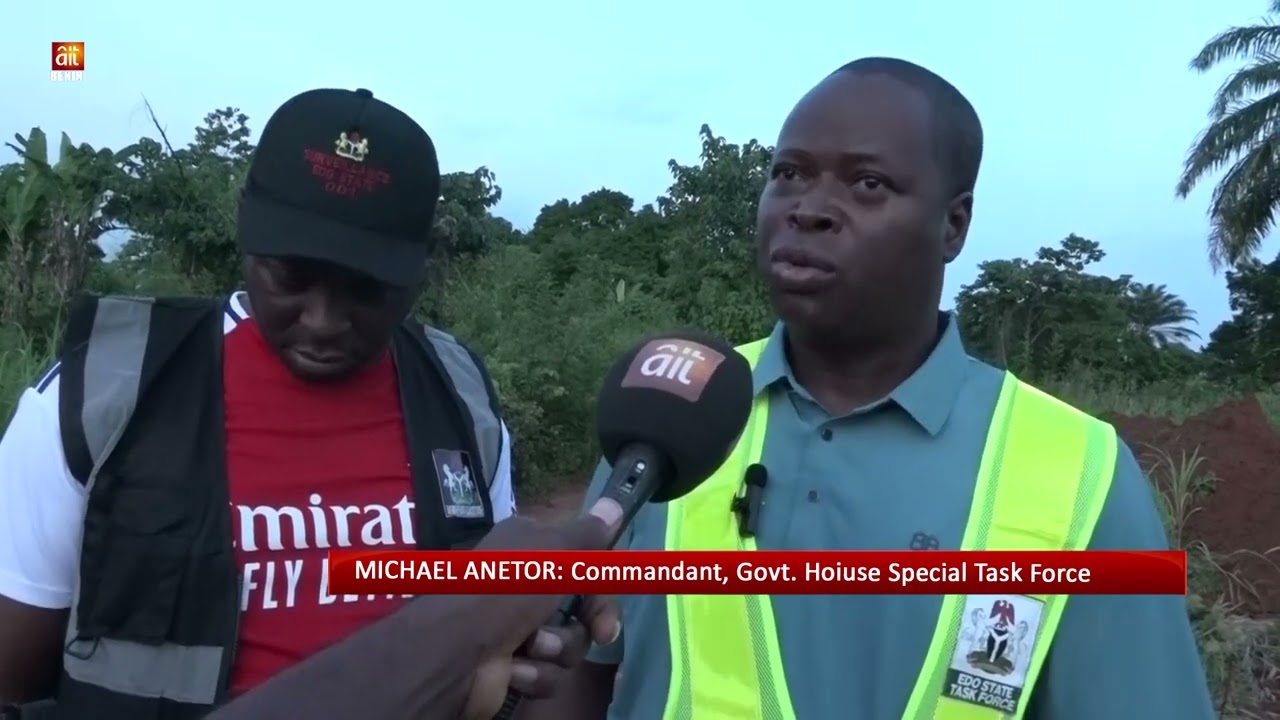 AIT BENIN NEWS. Edo State Govt Uncovers Pipeline Vandalization In Ekperi, Vows To Punish Culprits