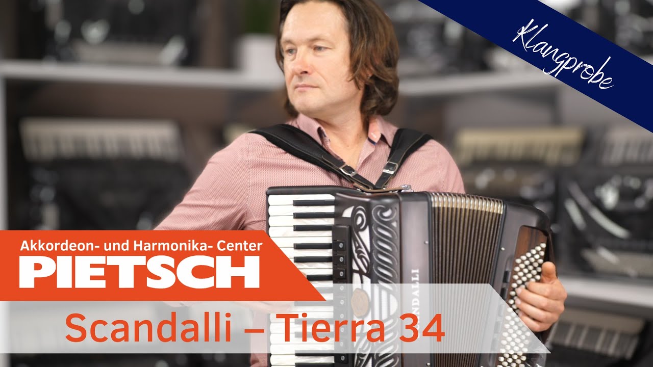 Akkordeon - Scandalli Tierra 34 - Ziricote - Klangprobe