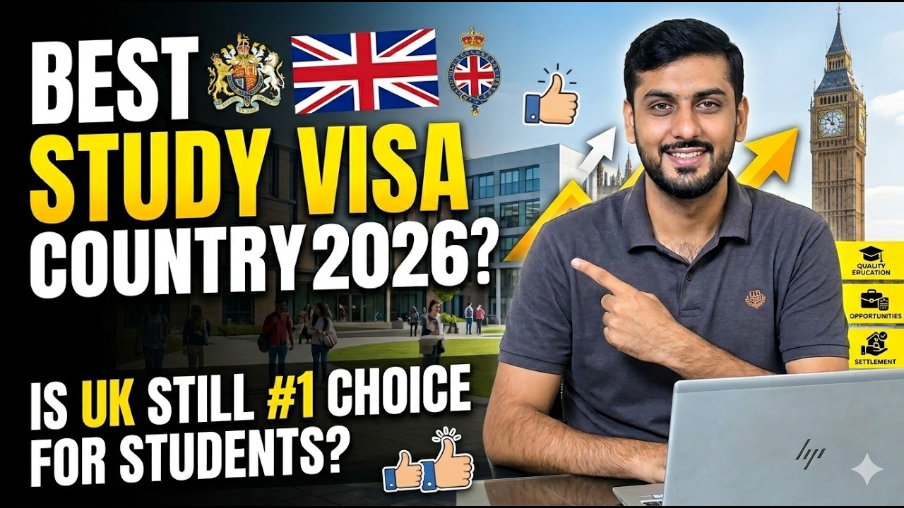 Best Study Visa Country 2026? 🇬🇧 Is UK Still #1 Choice for Students?