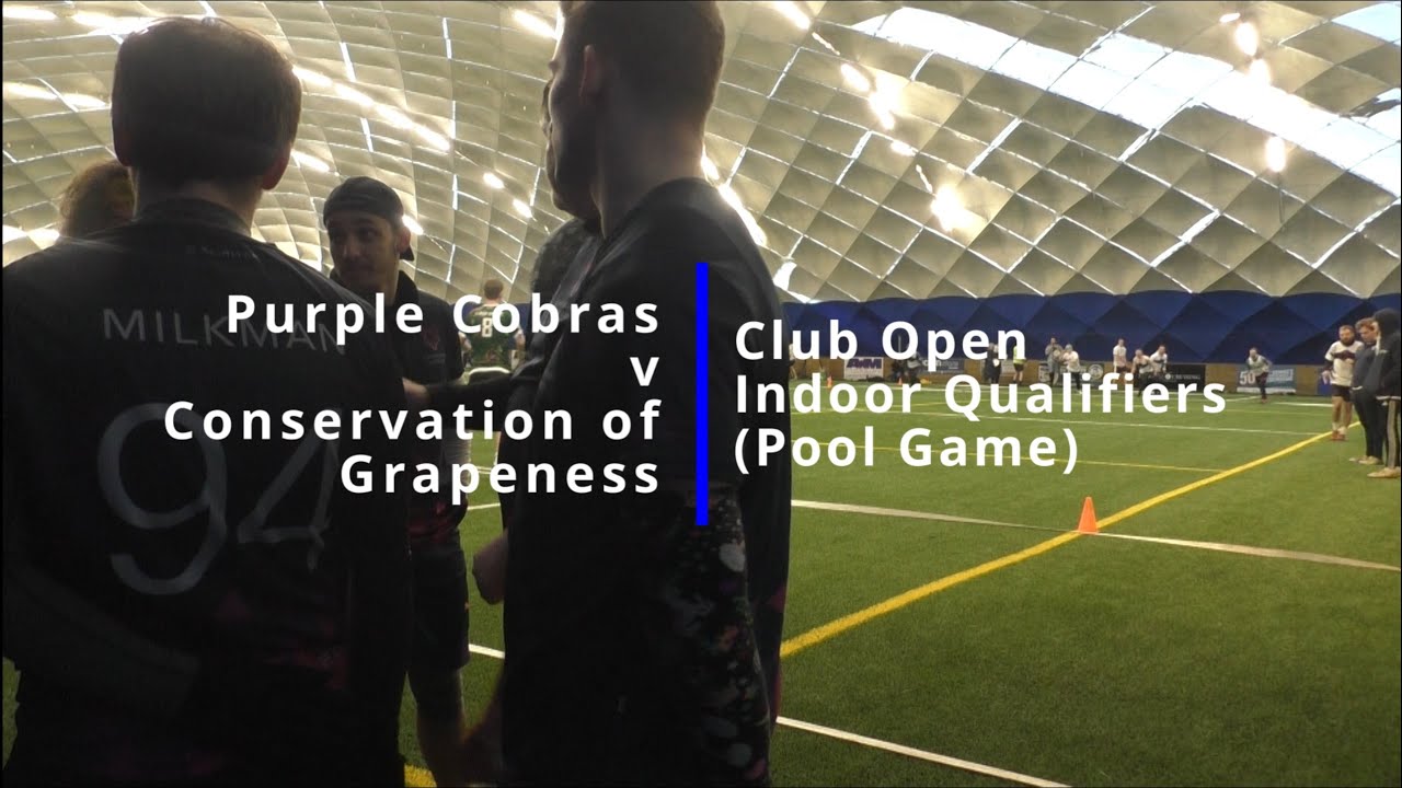 Purple Cobras v Conservation of Grapeness (Pool Game) Club Open Indoor Qualifiers 2026