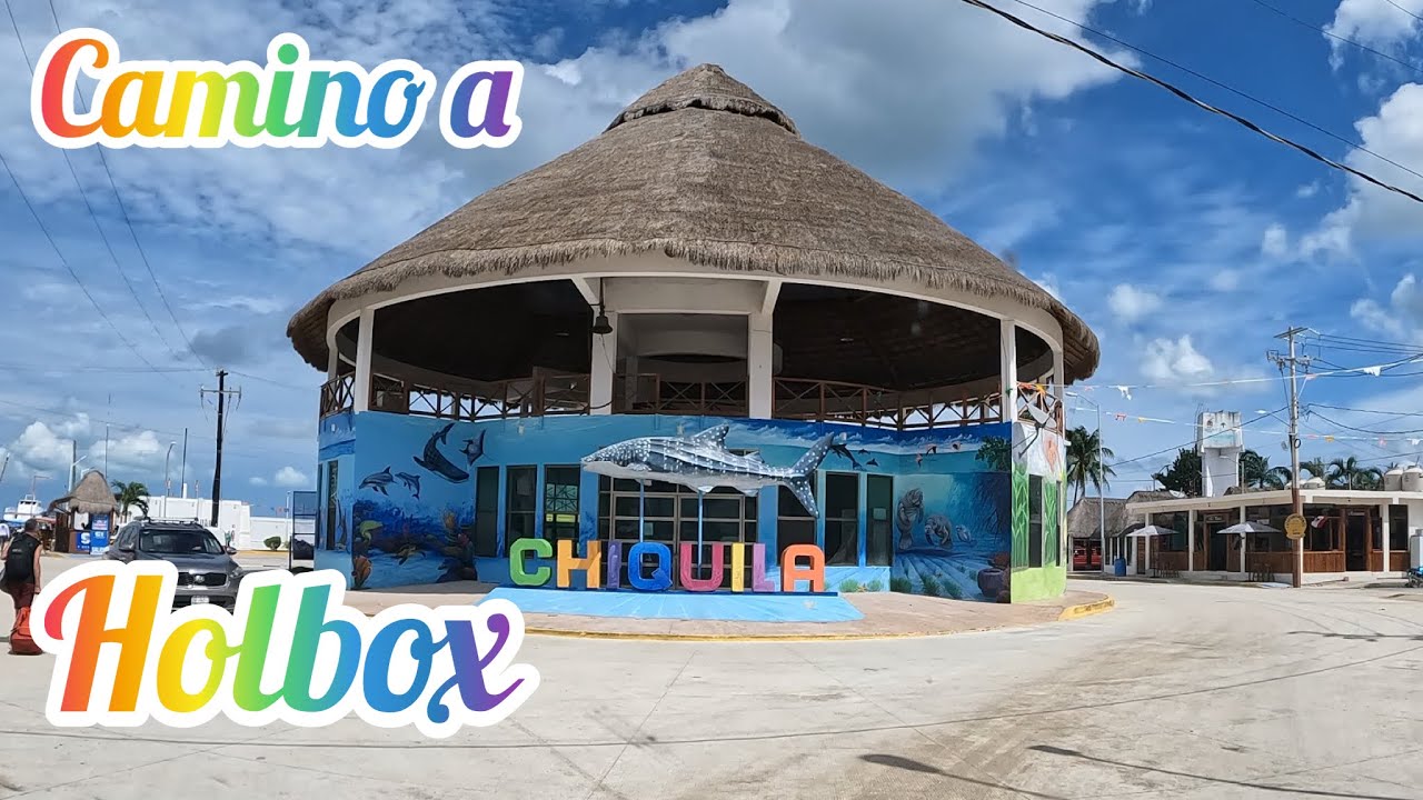 Chiquila, saliendo desde el aeropuerto de Cancún. Te muestro el camino!⚠️🚐🚙