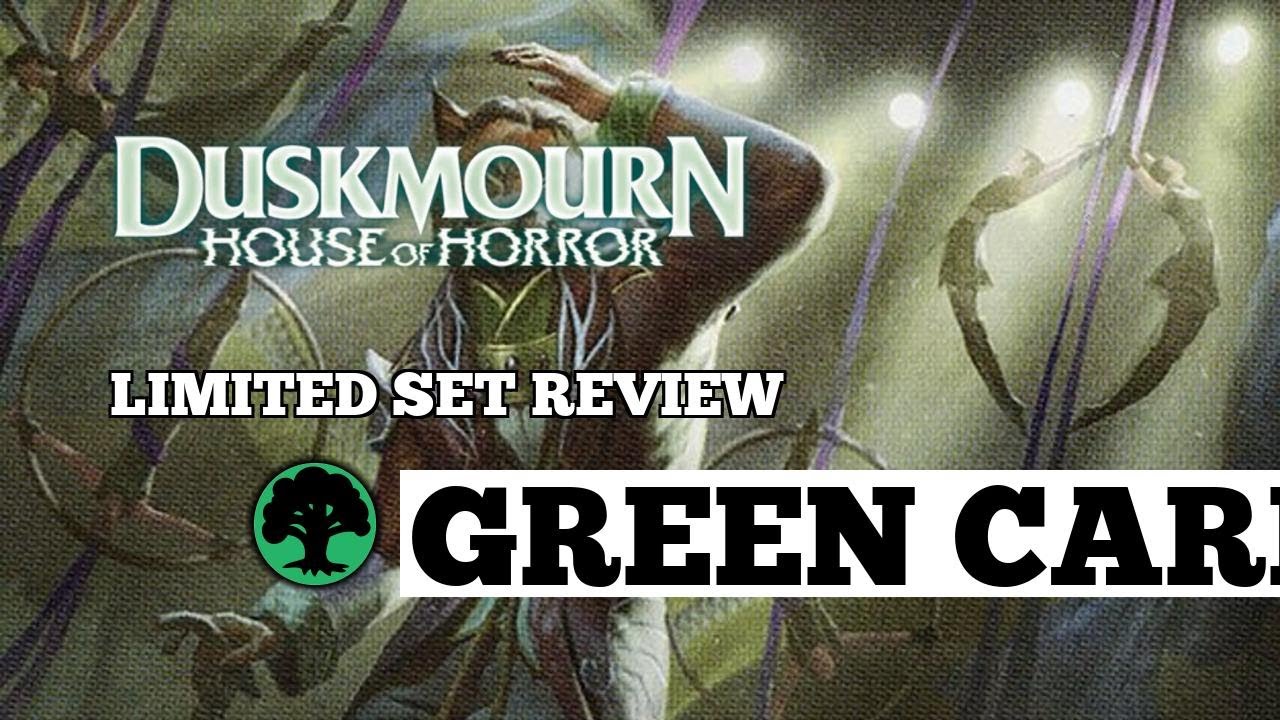 DSK Limited Set Review: Green Cards | Complete DSK Tierlist | Duskmourn: House of Horror Tierlist
