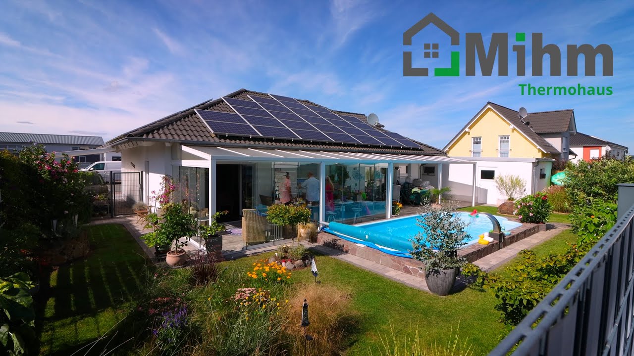 Mihm Thermohaus Bungalow mit Gartenoase und Pool