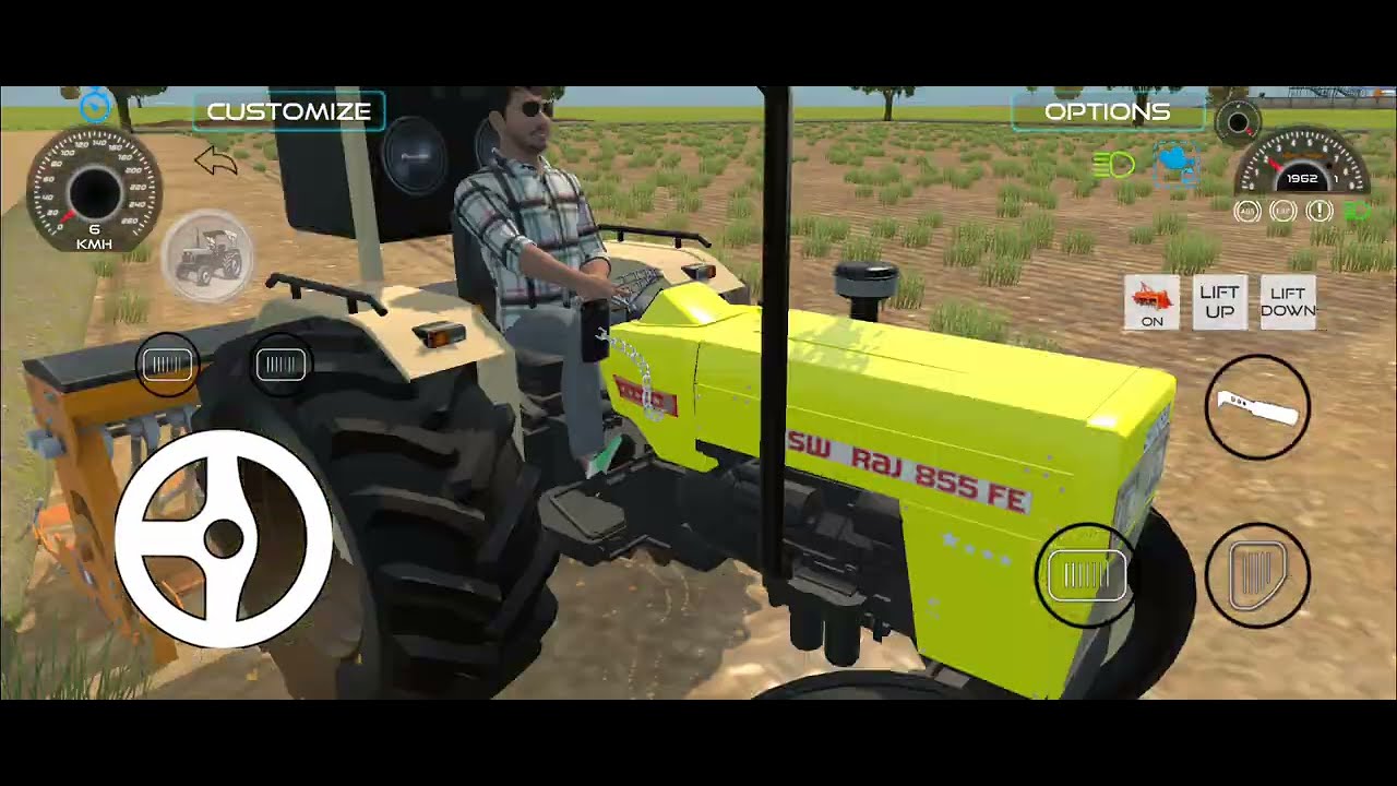 Tractor 🚜 Farming Game ll offline #game ll Shubham Game A to Z 