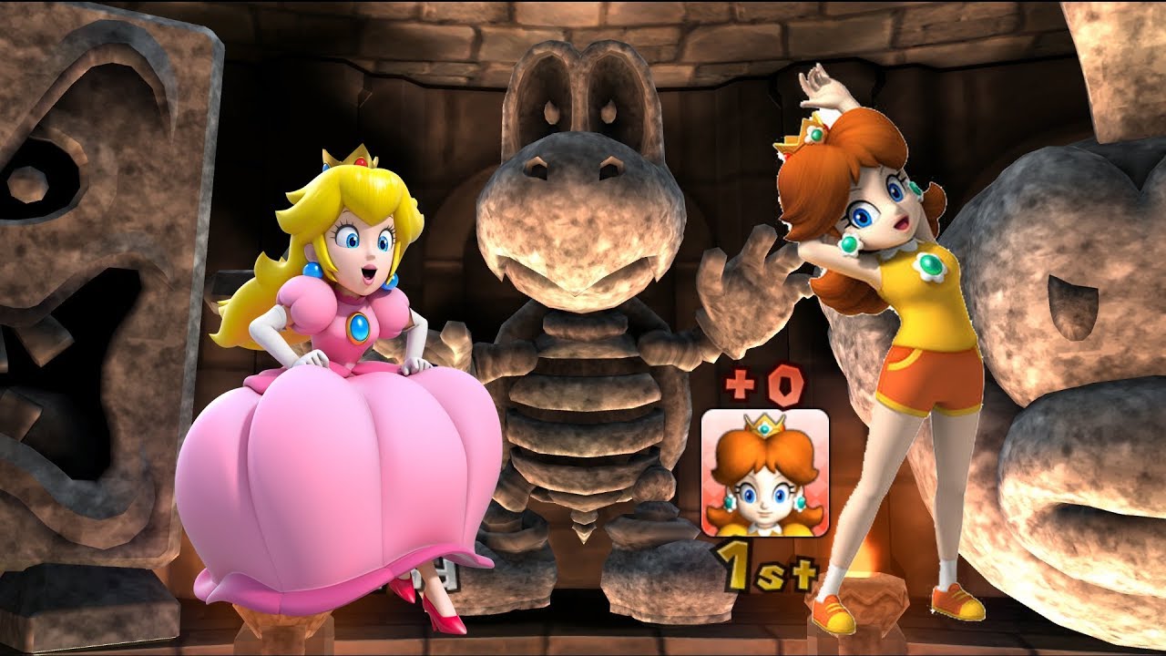 Mario Party 9 Boss Rush Midboss Battles#52 | Daisy  vs Peach | VMGAMING