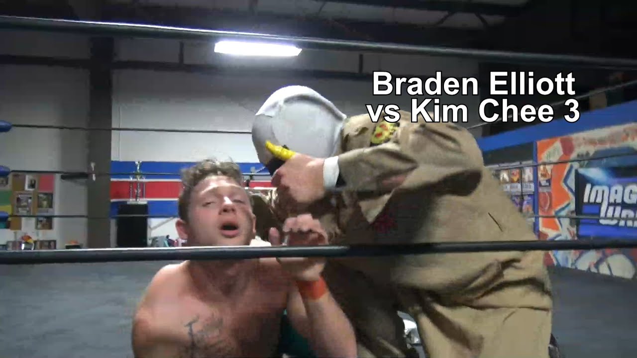 Braden Elliott vs Kim Chee 3 Free Wrestling Match