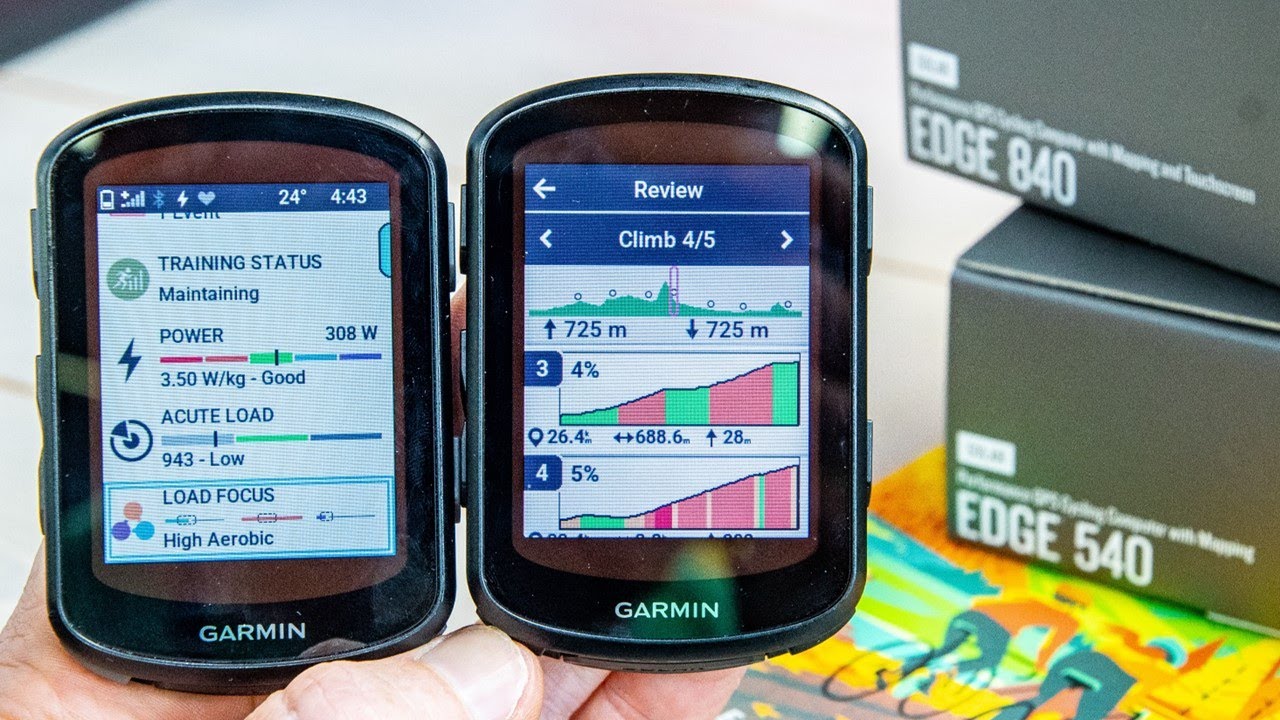 Сравнение Garmin Edge 540 и 840: ВСЕГО ЗА 6 МИНУТ!