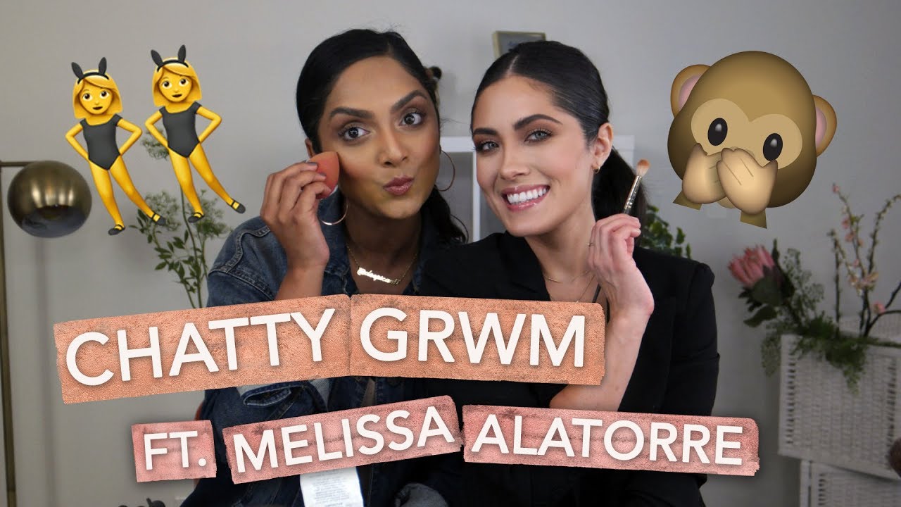 GRWM ft. Melissa Alatorre! (SUPER Raw & Real) | Deepica Mutyala