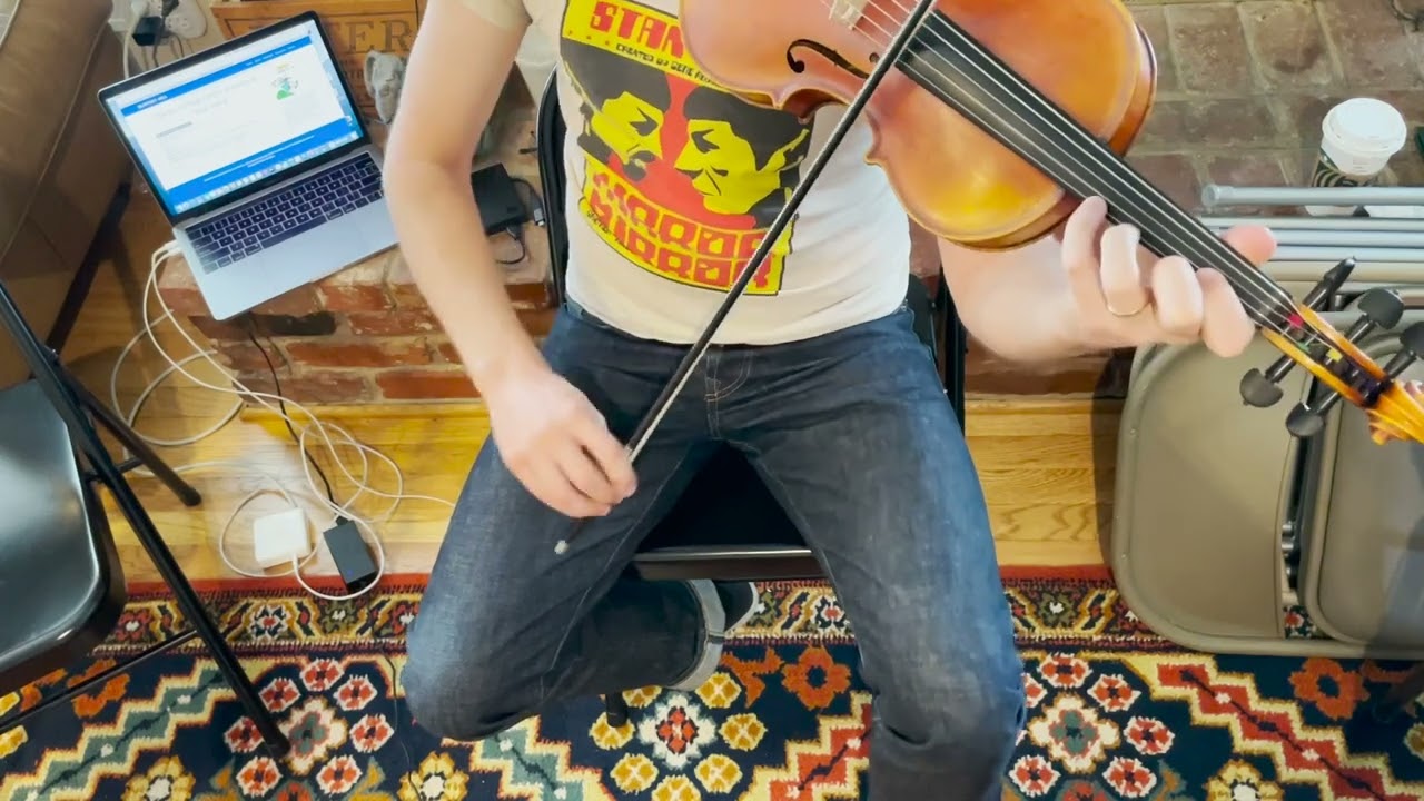 Dance All Night With A Bottle In Your Hand - The Old Time 💯 - Overhead Fiddle Cam