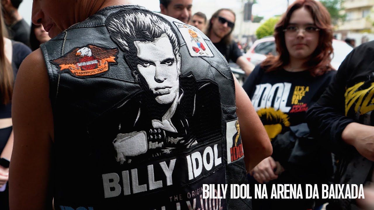 BILLY IDOL na ARENA DA BAIXADA