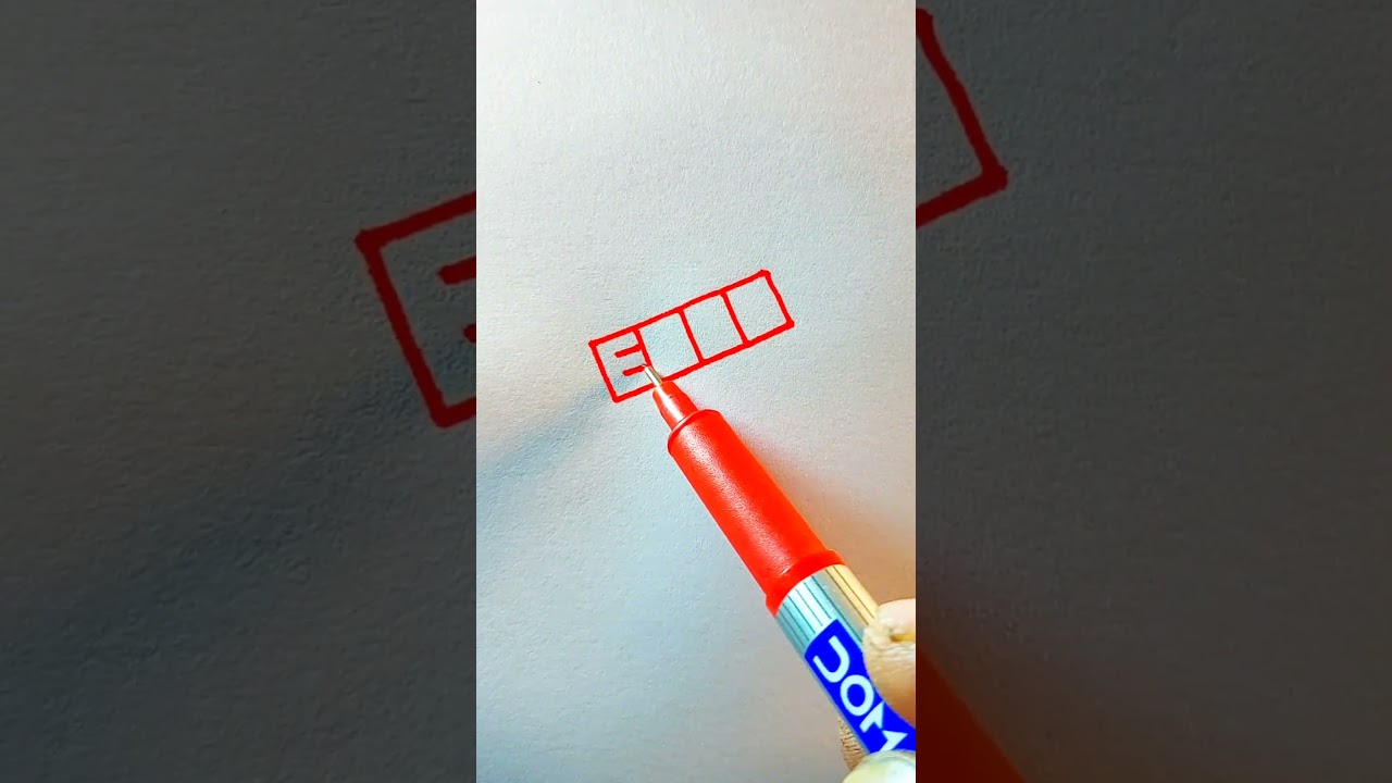 Red word design #wordart #drawing #design