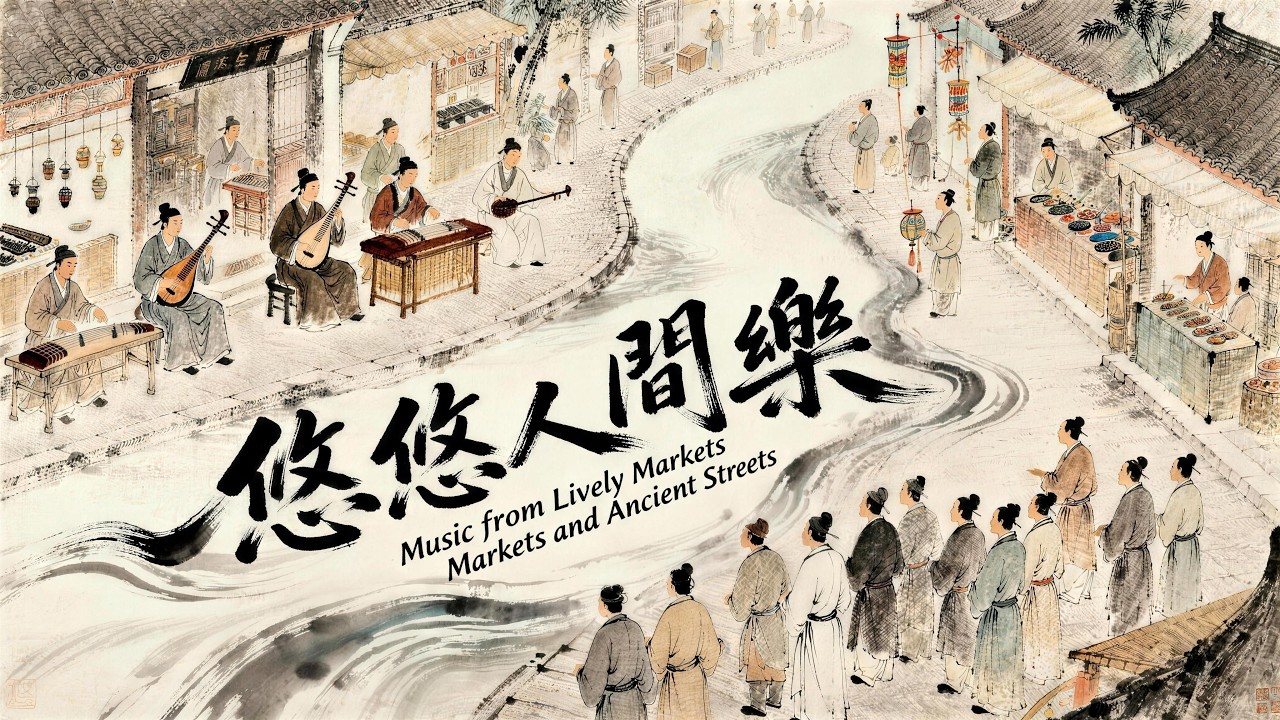 Traditional Chinese Music from Lively Markets and Ancient Streets | 唐宋市井煙火氣 人間樂悠悠 | 繁華盛世・國樂養氣・身心舒暢純音