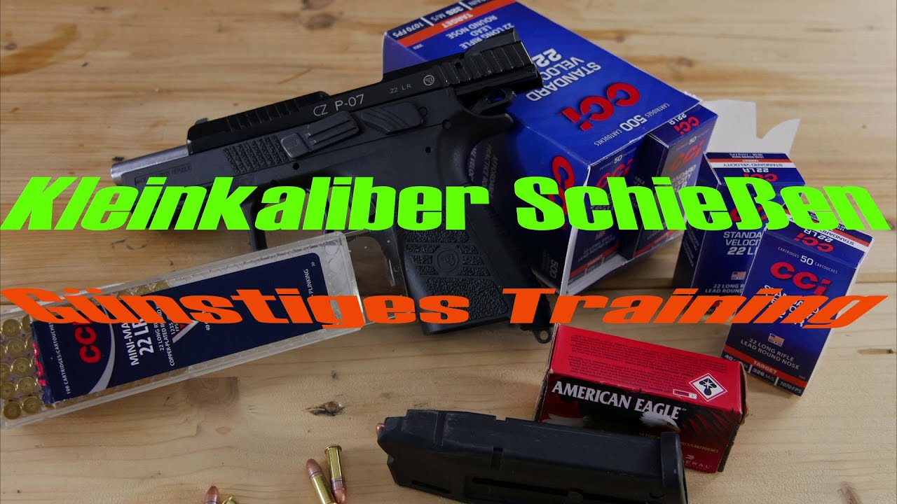 Kleinkaliberschie&szlig;en - Ein g&uuml;nstiges Training